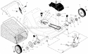 Page B Diagram and Parts List for 96142009401  Weed Eater Lawn Mower
